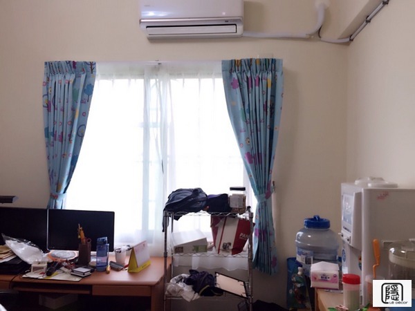 高雄楠梓區洪小姐窗簾安裝